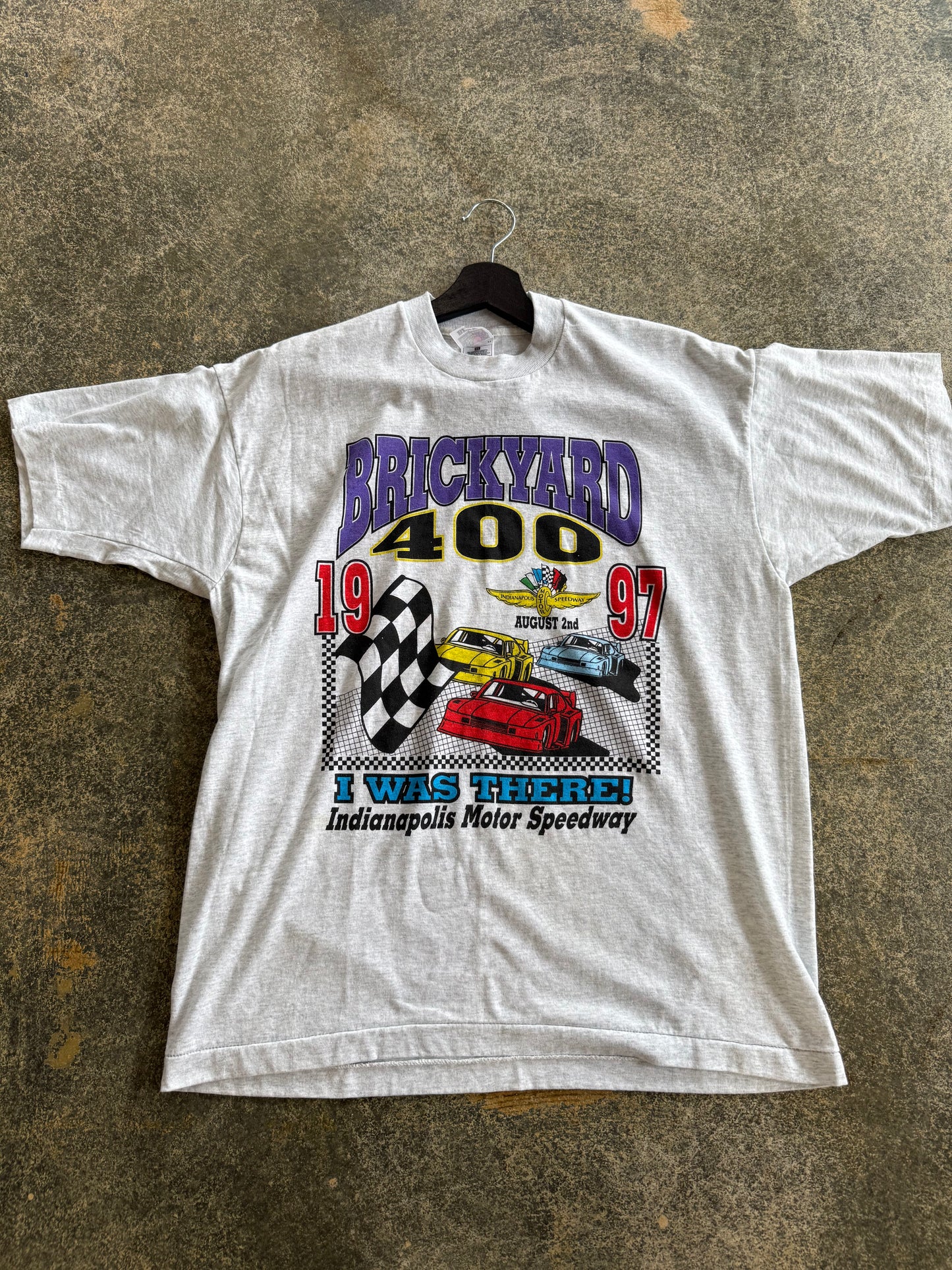 Vintage 1997 Brickyard 400 Tshirt