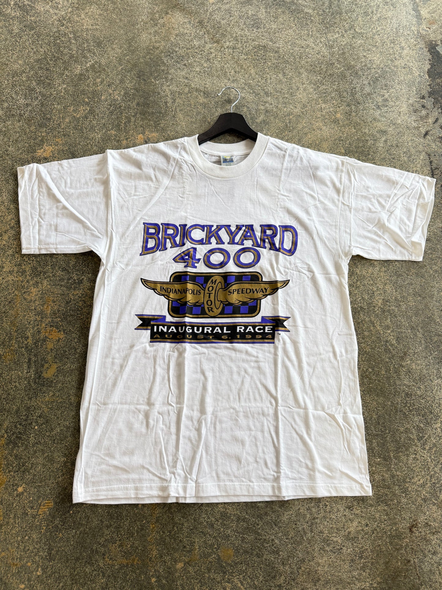 Vintage 1994 Brickyard 400 tshirt