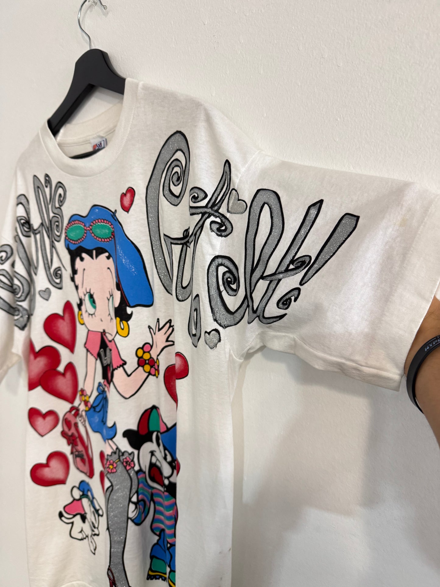 VINTAGE 1994 BETTY BOOP AOP TSHIRT