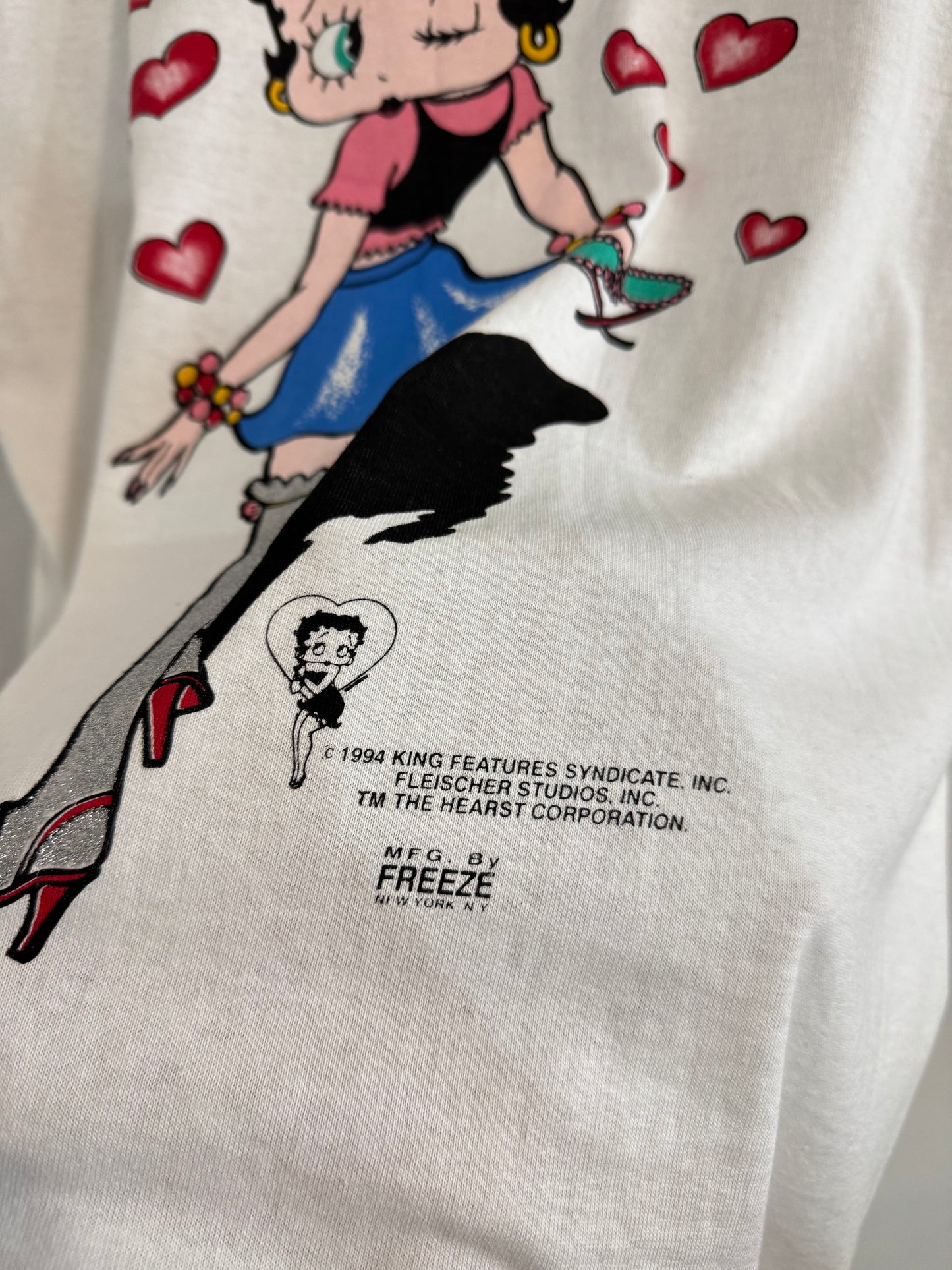 VINTAGE 1994 BETTY BOOP AOP TSHIRT