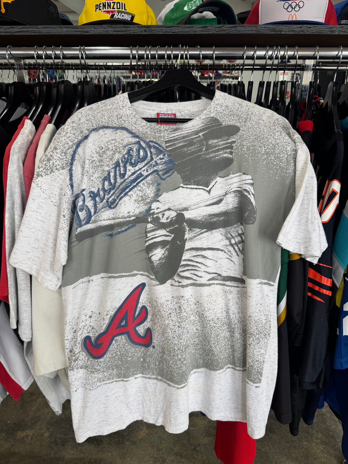 VTG ATLANTA BRAVES AOP TEE