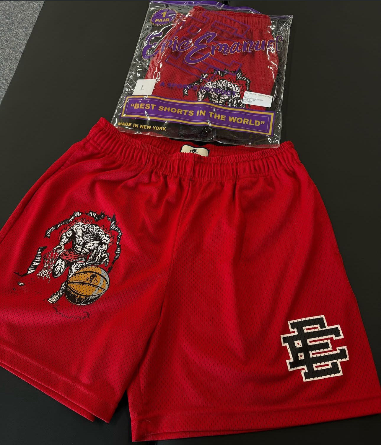 ERIC EMMANUEL X WAREN LOTUS SHORTS