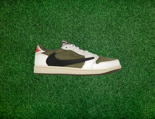 TRAVIS SCOTT AJ1 LOW “MEDIUM OLIVE”