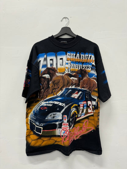 CHARGING HORSES NASCAR AOP T-SHIRT