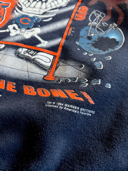 VINTAGE 90s Taz x Chicago Bears Crewneck