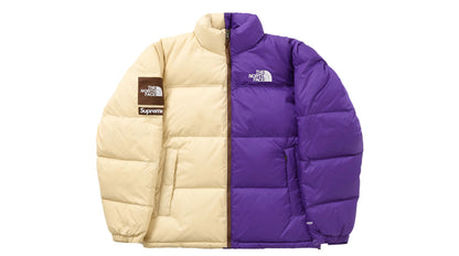 SUPREME x NORTH FACE SPLIT NUPTSE JACKET PURPLE