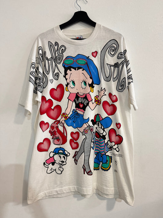 VINTAGE 1994 BETTY BOOP AOP TSHIRT