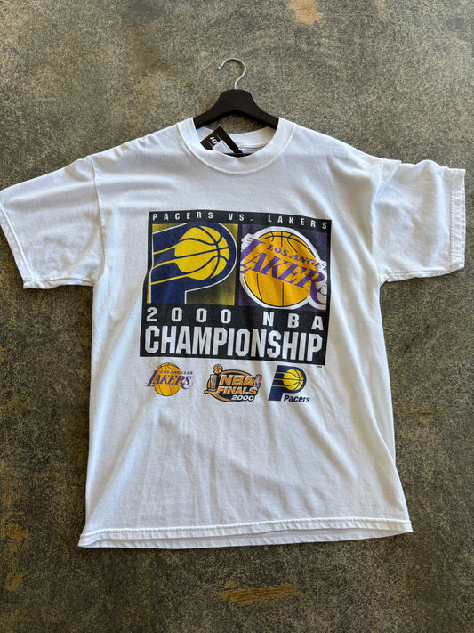 Vintage Pacers Vs Lakers NBA Finals Tshirt