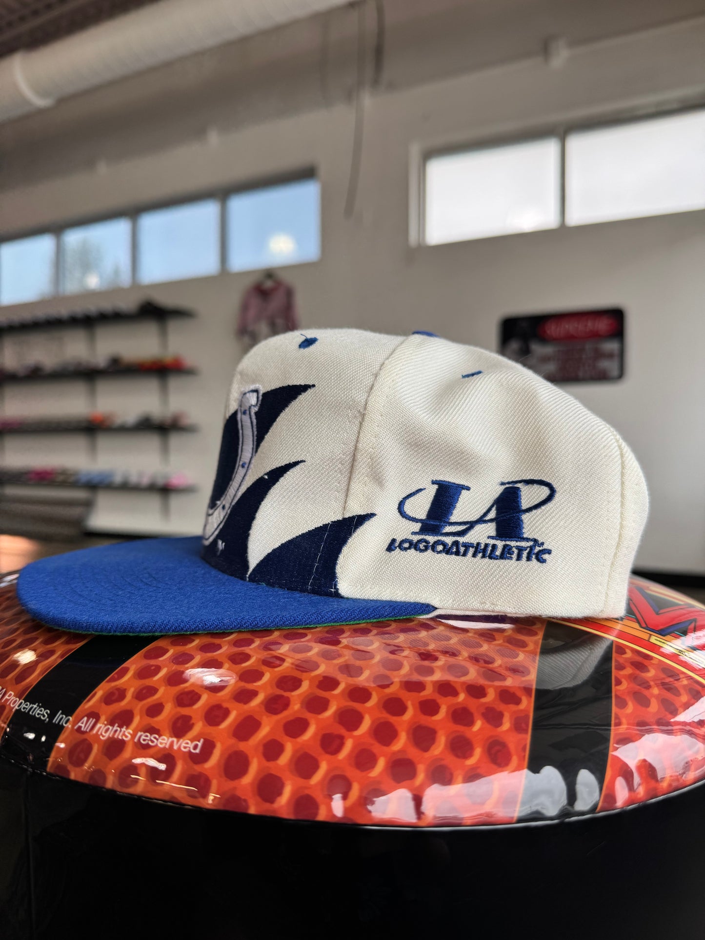 Vintage 90s Indianapolis Colts Sharktooth Snapback Hat