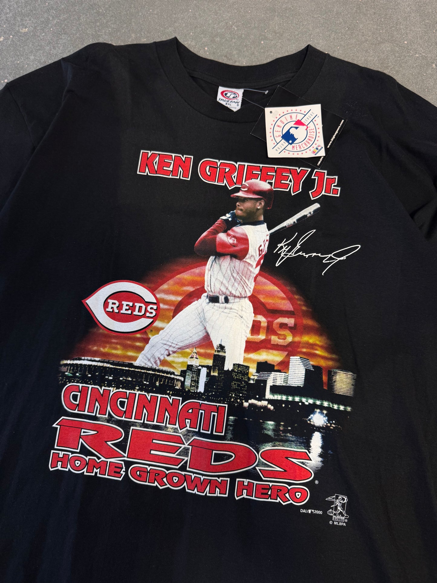 VINTAGE KEN GRIFFEY CINCY REDS TSHIRT