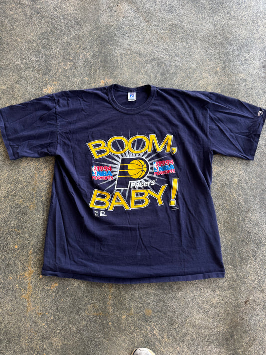 Vintage Pacers Boom Baby Tshirt