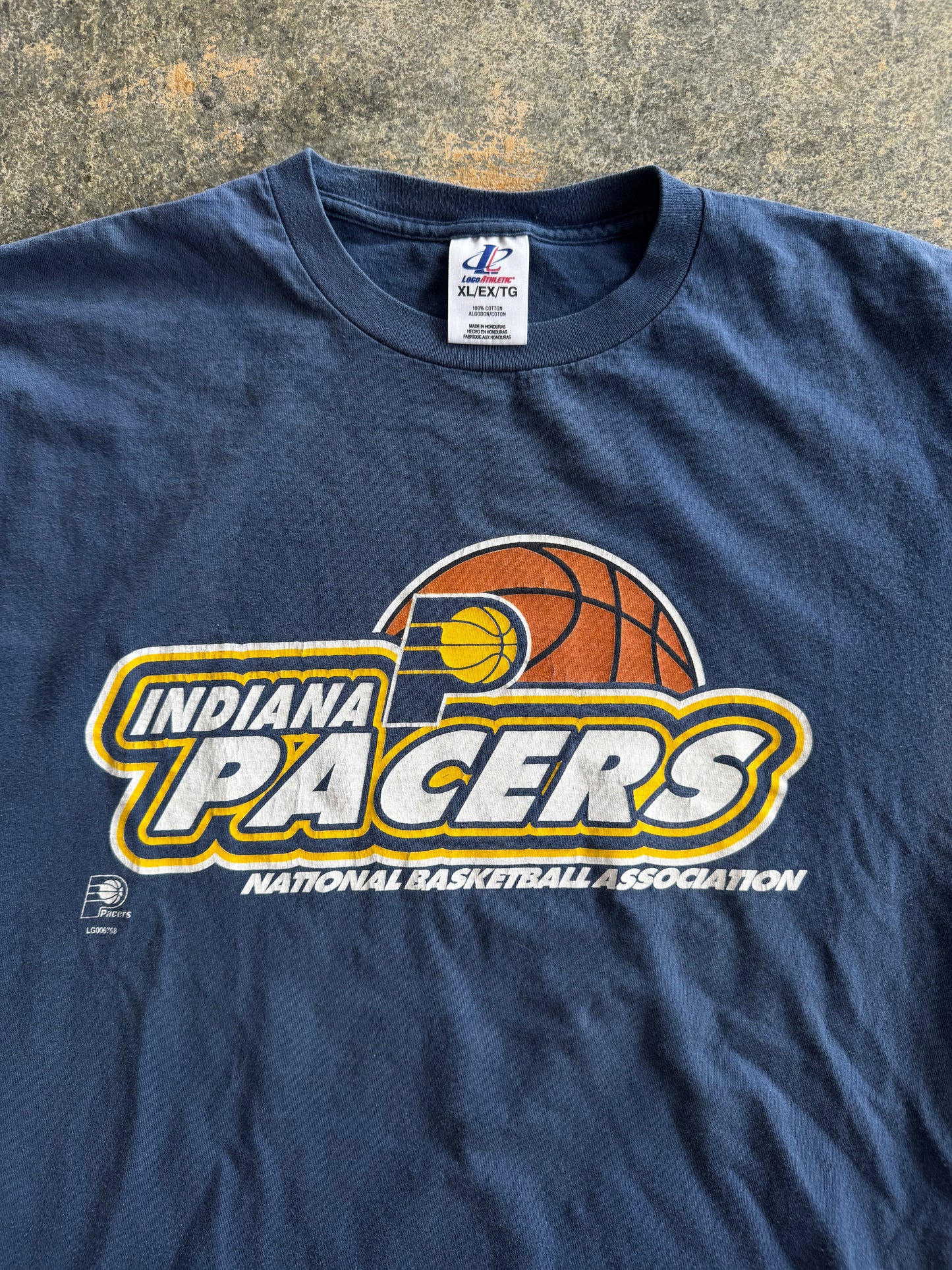 Vintage Pacers Logo Athletic Tshirt