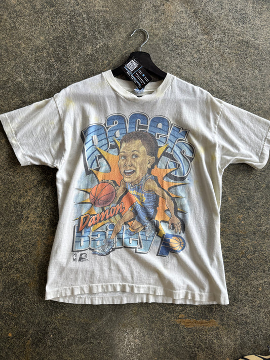 Vintage Damon Bailey Pacers Tee