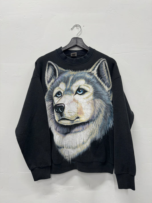 VTG WOLF CREWNECK