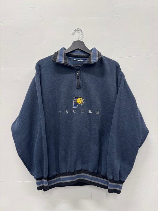 VTG PACERS HALF ZIP CREWNECK